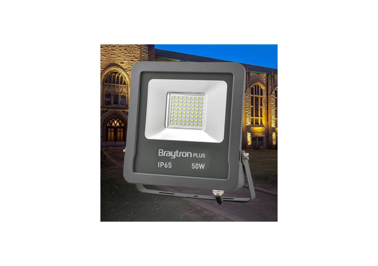 Projecteur LED 200mm Gris - BT61-05052 - Braytron