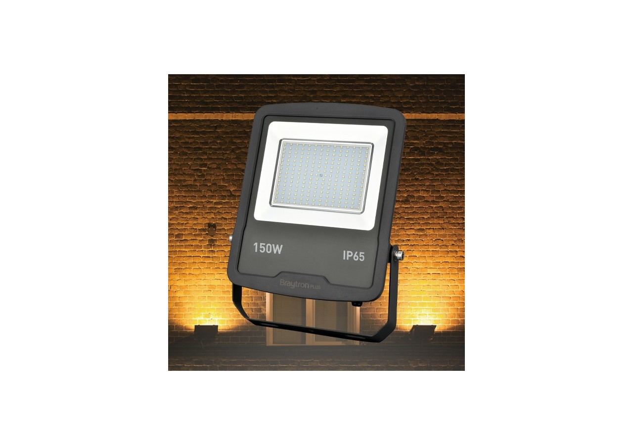 Projecteur LED 333mm Gris, 12200 lm, Blanc Chaud - BT61-09402 - Braytron