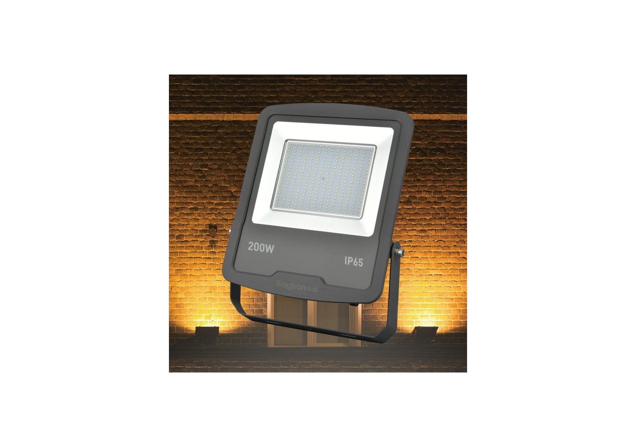 Projecteur LED 385mm Gris, 16000 lm, Blanc froid - BT61-09632 - Braytron