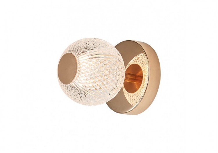 Éclairage mural Glass CRY Or, G9 - BV01-00013 - Braytron