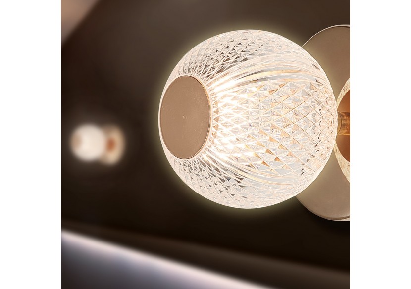 Éclairage mural Glass CRY Or, G9 - BV01-00013 - Braytron