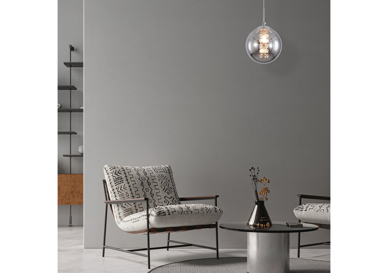 Suspension Glass CLR Smoky, G9 - BV01-00030 - Braytron