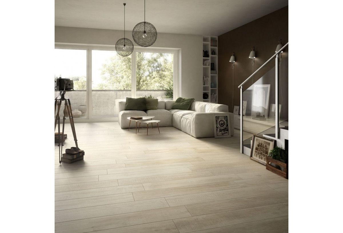 Carrelage sol intérieur et extérieur grès cérame Cross Wood - Panaria : Confort'Mat