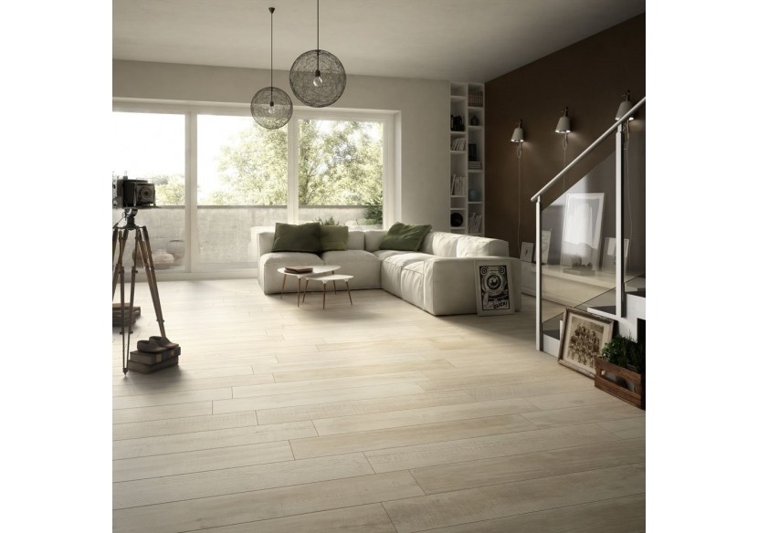 Carrelage sol intérieur et extérieur grès cérame Cross Wood - Panaria : Confort'Mat