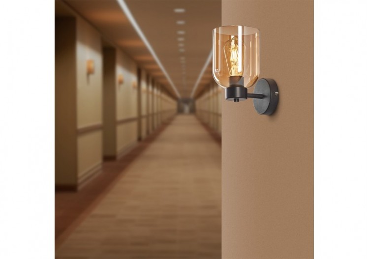 Éclairage mural Glass CLR Amber, E27 - BV01-00047 - Braytron 2