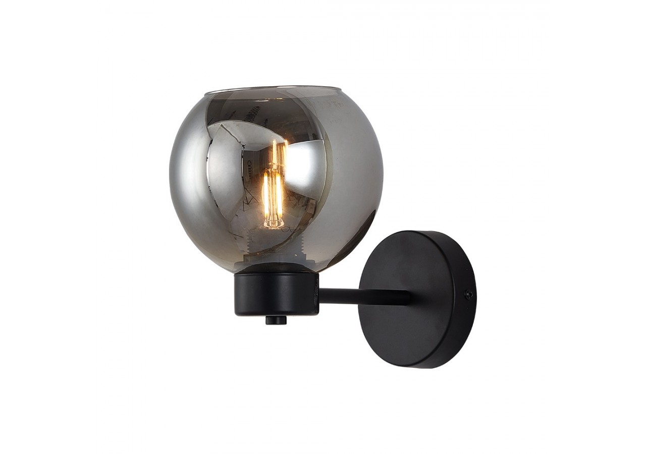 Éclairage mural Glass CLR Smoky, E27 - BV01-00053 - Braytron