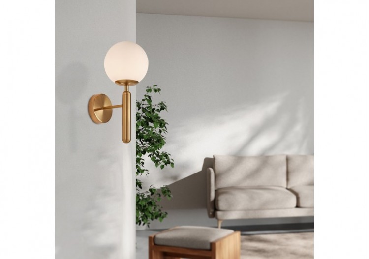 Éclairage mural Glass CLR Opal+Or, G9 - BV01-00062 - Braytron 2