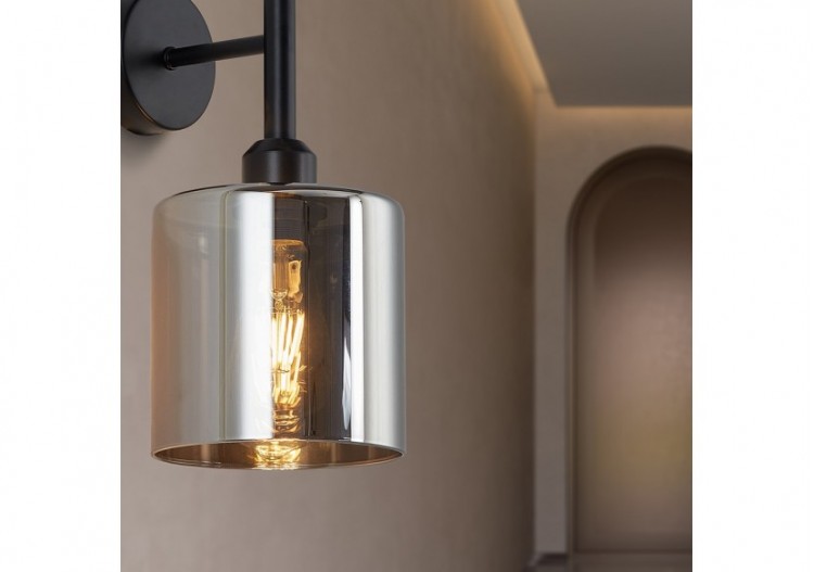 Éclairage mural Glass CLR Smoky, E27 - BV01-00073 - Braytron 2