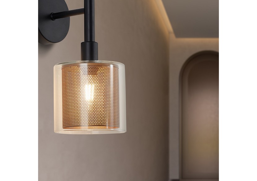 Éclairage mural Glass CLR Cooper, E14 - BV01-00083 - Braytron