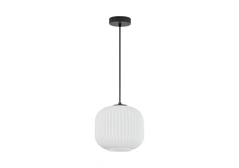 Suspension Glass OPL Opal+Noir, E27 - BV01-00090 - Braytron