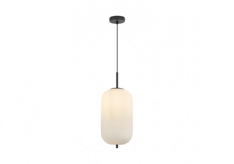 Suspension Glass OPL Opal+Noir, E27 - BV01-00101 - Braytron