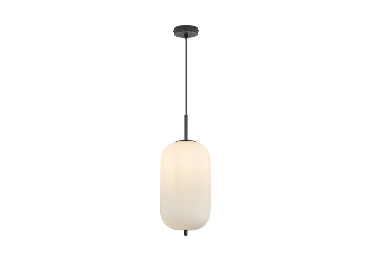 Suspension Glass OPL Opal+Noir, E27 - BV01-00101 - Braytron