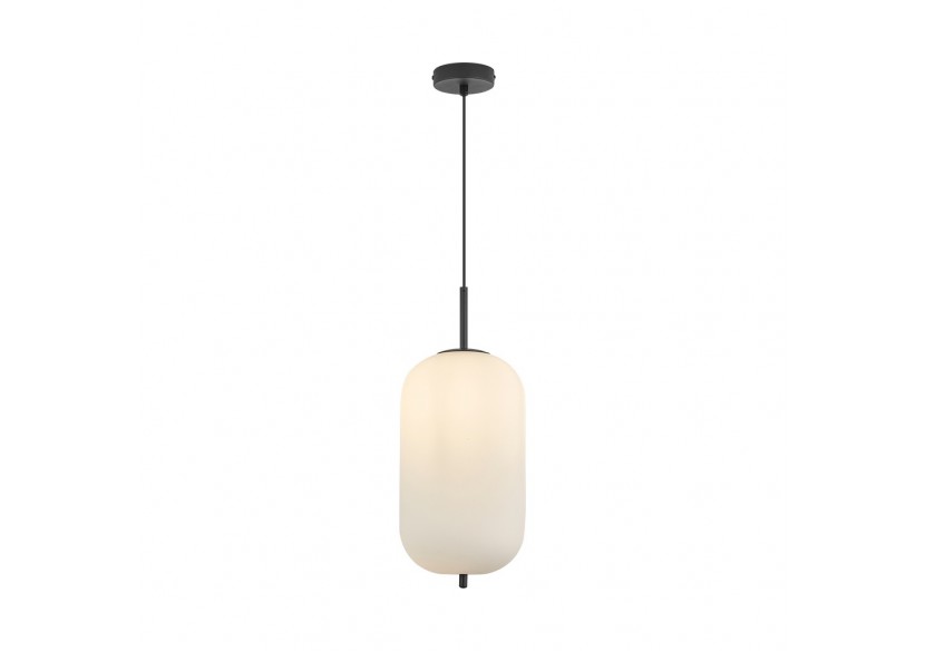 Suspension Glass OPL Opal+Noir, E27 - BV01-00101 - Braytron