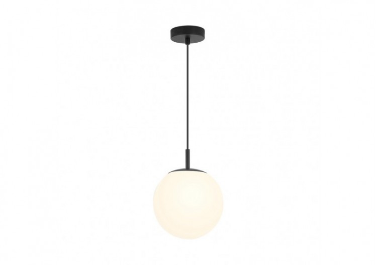 Suspension Glass OPL Opal+Noir, E27 - BV01-00114 - Braytron