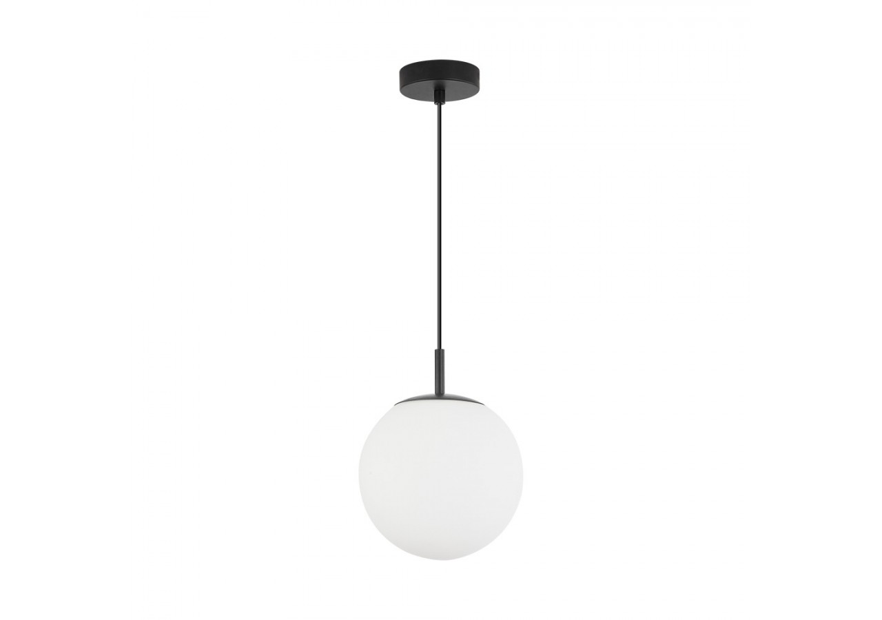 Suspension Glass OPL Opal+Noir, E27 - BV01-00114 - Braytron