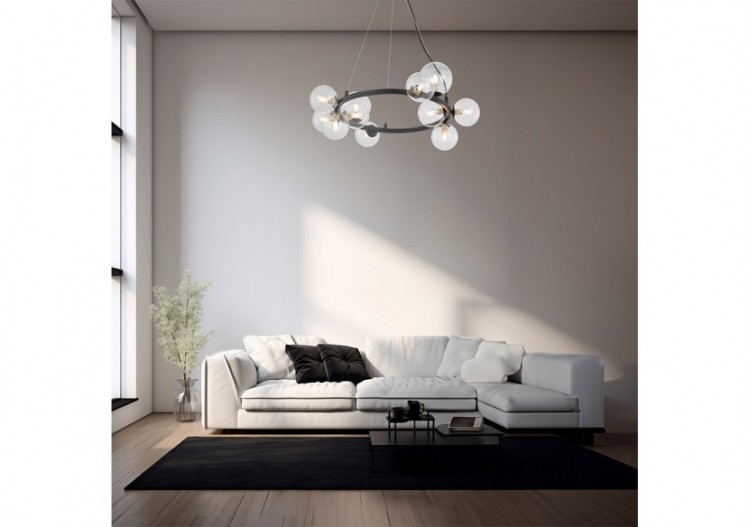 Suspension Glass OPL Clear+Noir - BV01-00122 - Braytron 2