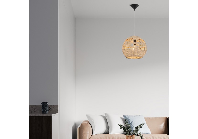 Suspension Rattan Rattan, E27 - BV02-00030 - Braytron