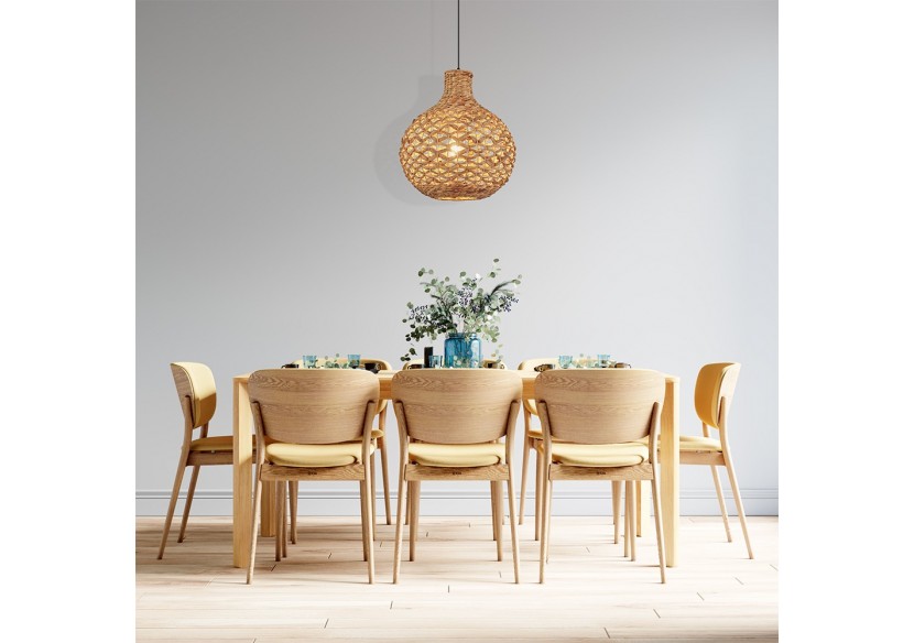 Suspension Rattan Rattan, E27 - BV02-00035 - Braytron