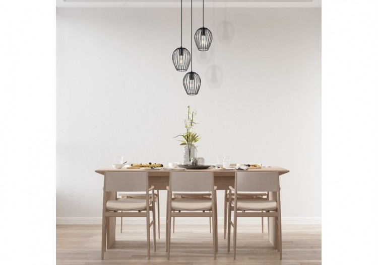 Suspension Wiring Noir, 3xE27 - BV03-00051 - Braytron 2