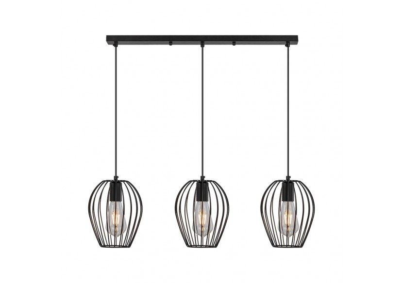 Suspension Wiring Noir, 3xE27 - BV03-00052 - Braytron