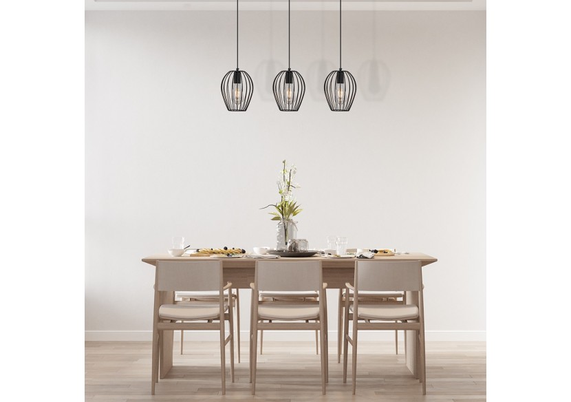 Suspension Wiring Noir, 3xE27 - BV03-00052 - Braytron