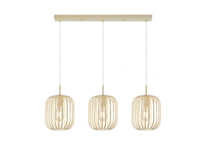 Suspension Wiring Beige, 3xE27 - BV03-00071 - Braytron