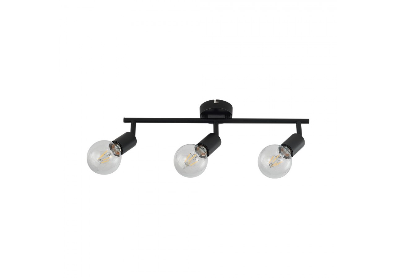 Plafonnier Noir, 3xE27 - BV04-00032 - Braytron
