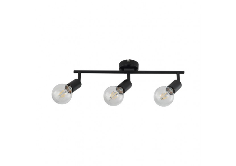 Plafonnier Noir, 3xE27 - BV04-00032 - Braytron