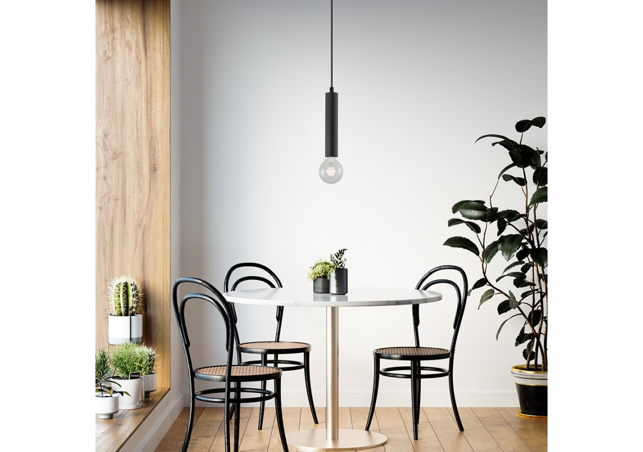 Suspension Noir, E27 - BV04-00050 - Braytron