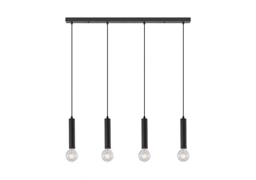 Suspension Noir, 4xE27 - BV04-00052 - Braytron