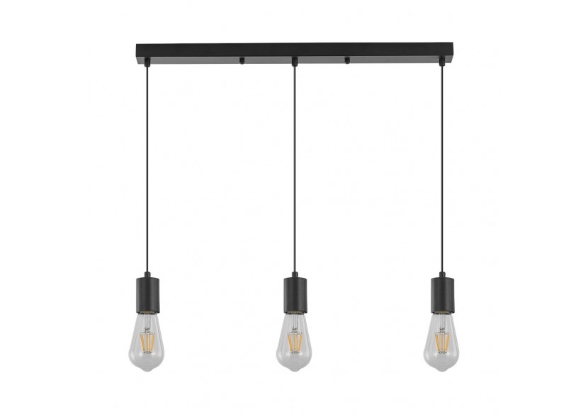 Suspension Noir, 3xE27 - BV04-00062 - Braytron