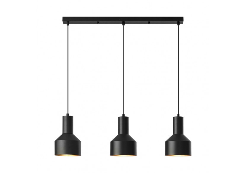 Suspension Noir, 3xE27 - BV05-00011 - Braytron