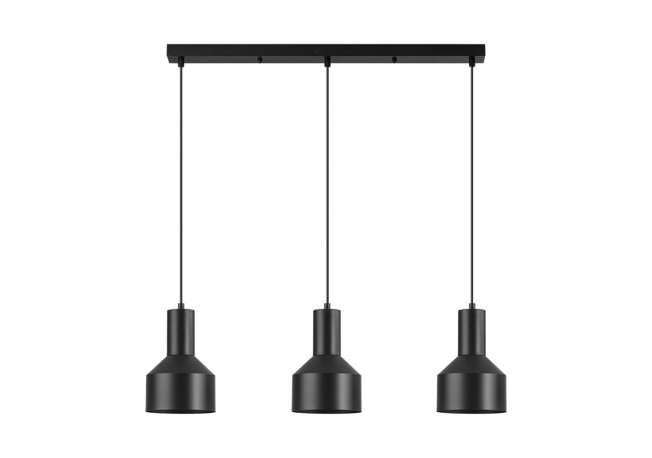 Suspension Noir, 3xE27 - BV05-00011 - Braytron