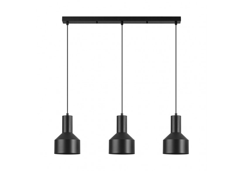 Suspension Noir, 3xE27 - BV05-00011 - Braytron