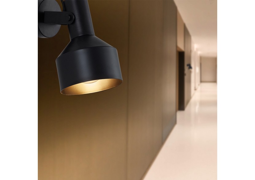 Éclairage mural Metal Noir, E27 - BV05-00013 - Braytron