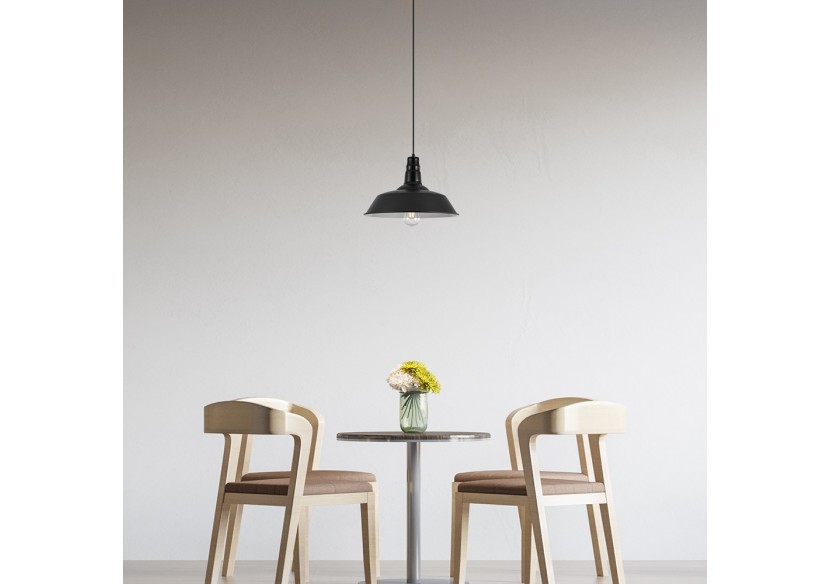 Suspension Metal Noir, E27 - BV05-00022 - Braytron