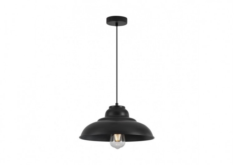 Suspension Metal Noir, E27...