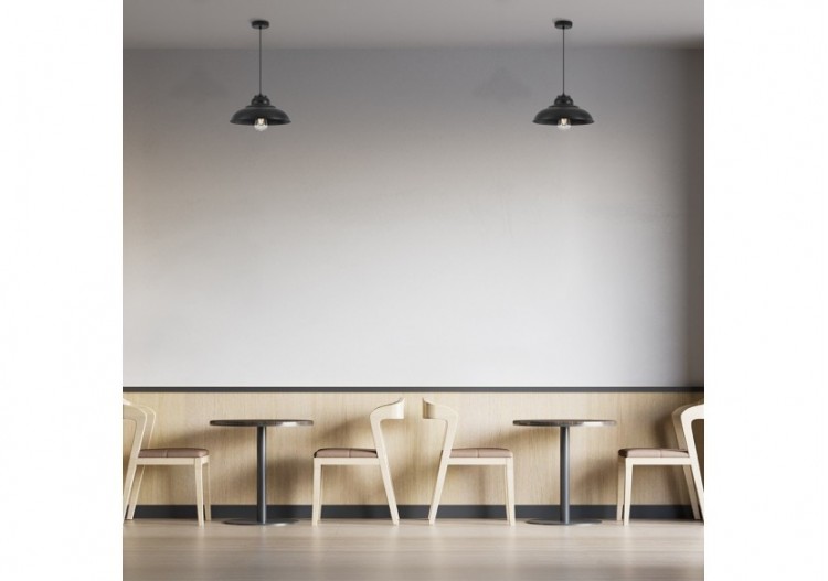 Suspension Metal Noir, E27 - BV05-00024 - Braytron 2