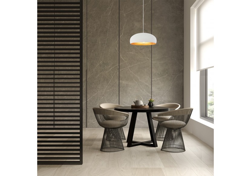 Suspension Metal Blanc, E27 - BV05-00032 - Braytron