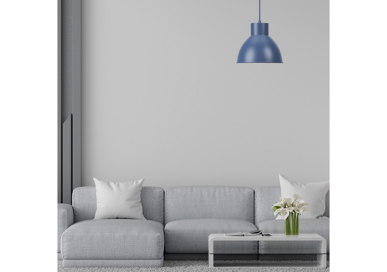 Suspension Metal Blue, E27 - BV05-00043 - Braytron