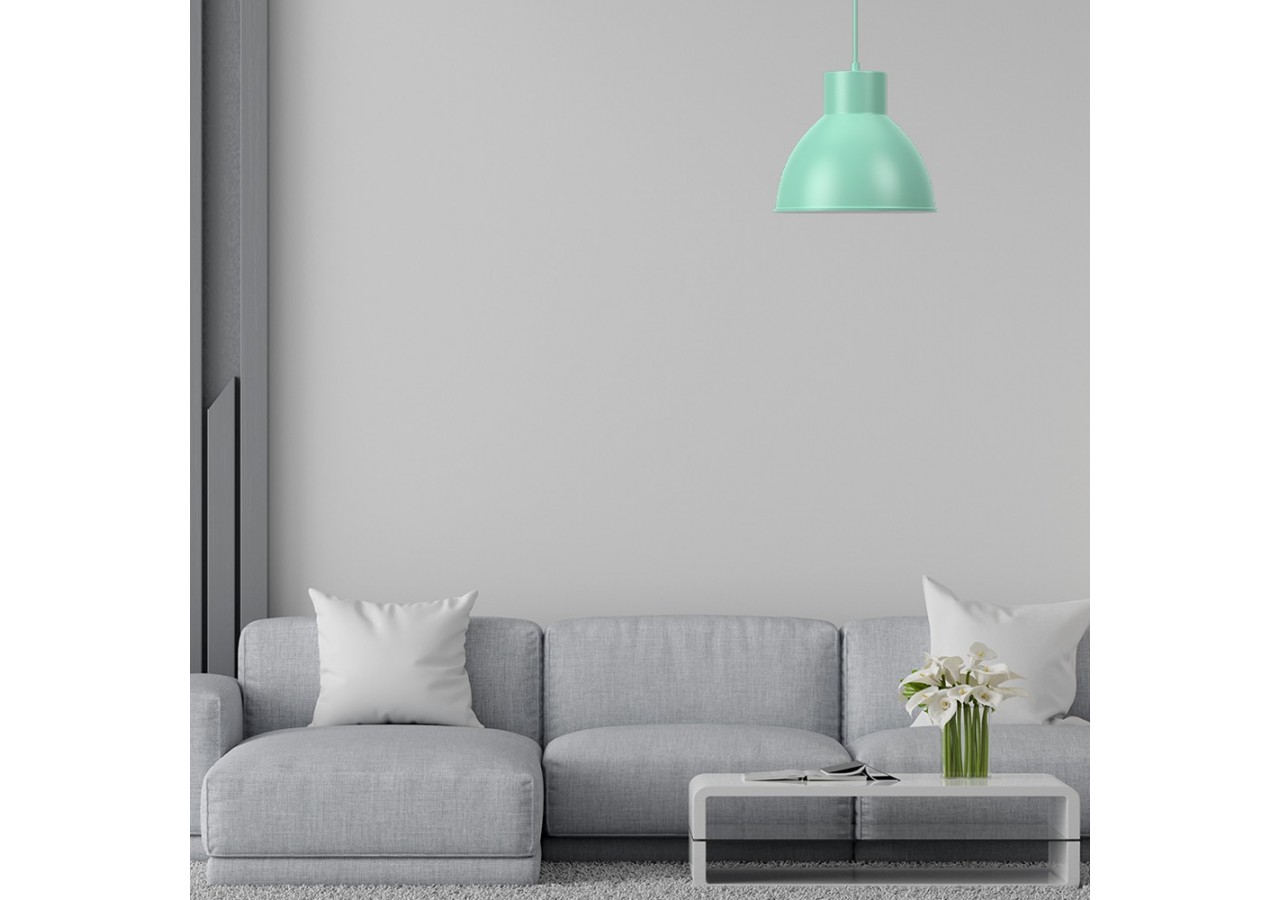 Suspension Metal Green, E27 - BV05-00045 - Braytron