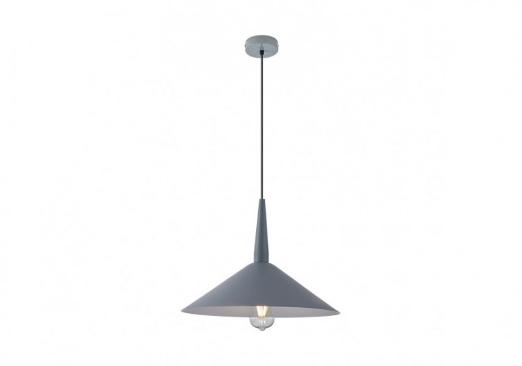Suspension Metal Gris, E27...