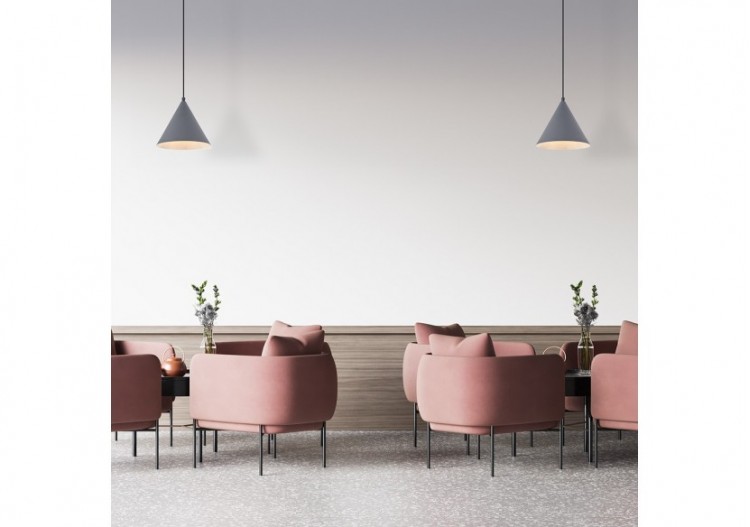 Suspension Metal Gris, E27 - BV05-00062 - Braytron 2