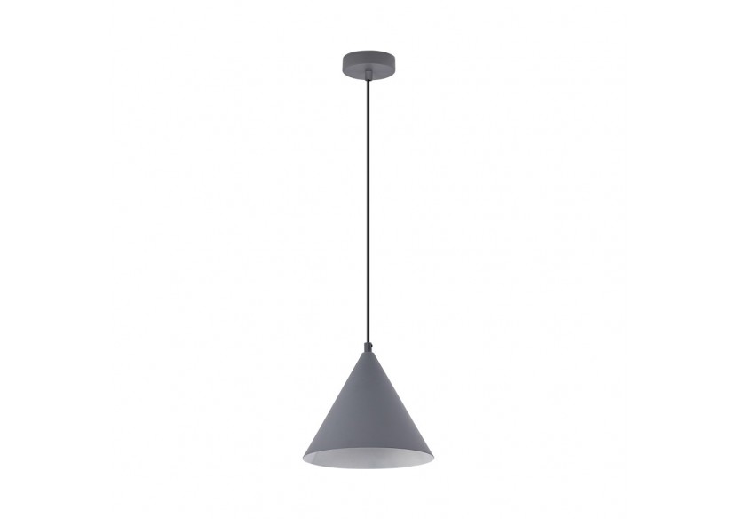 Suspension Metal Gris, E27 - BV05-00062 - Braytron