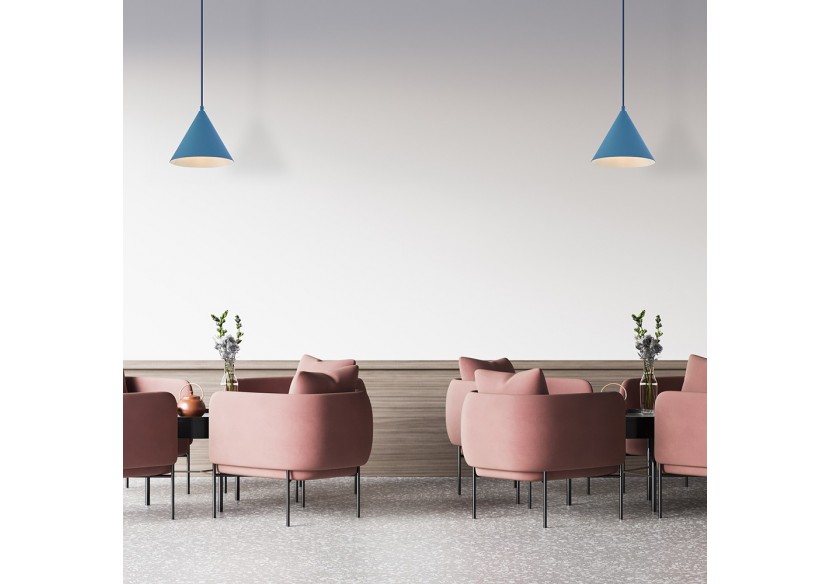 Suspension Metal Blue, E27 - BV05-00063 - Braytron