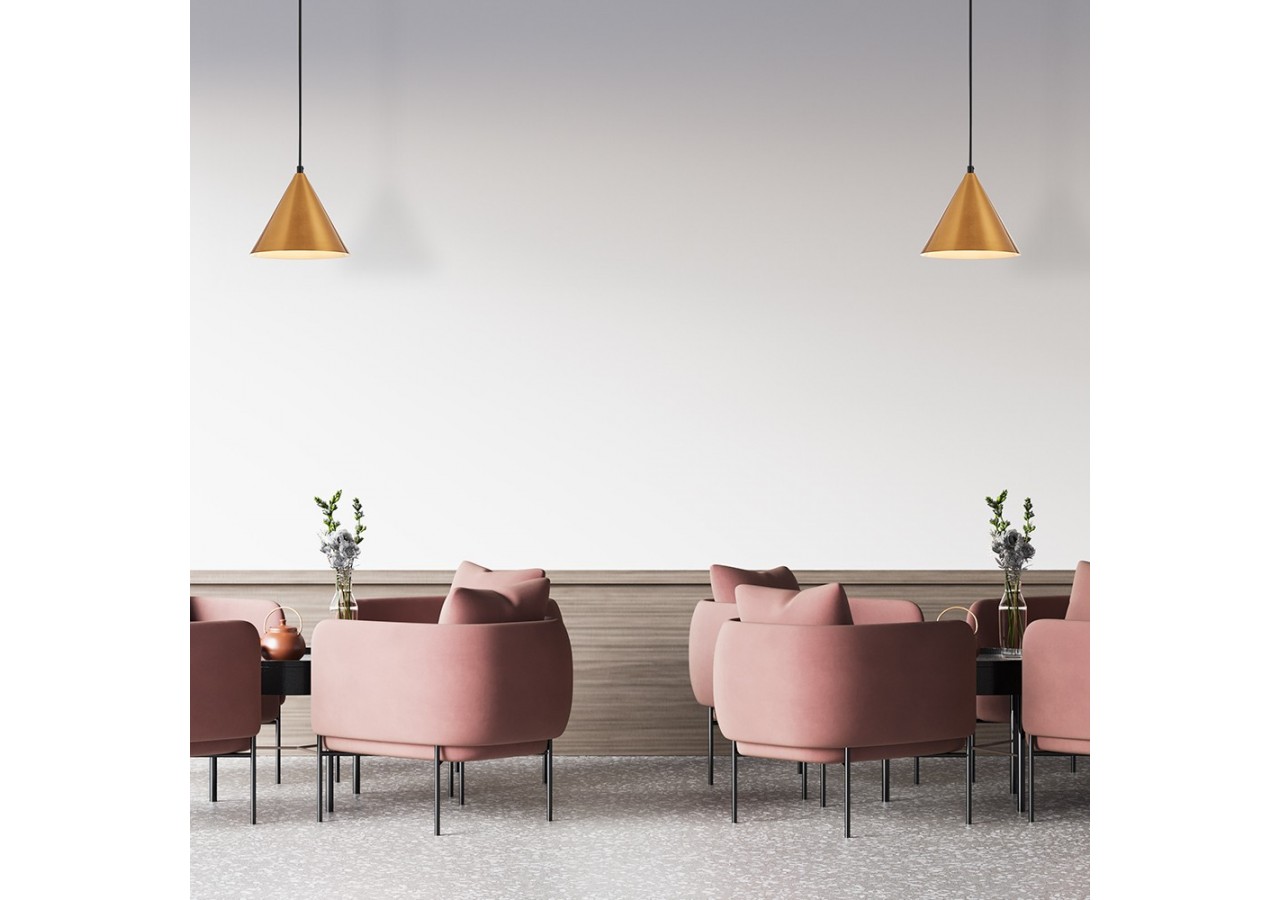 Suspension Metal Or, E27 - BV05-00065 - Braytron