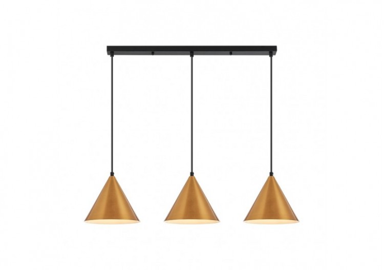 Suspension Metal Or, 3xE27 - BV05-00066 - Braytron