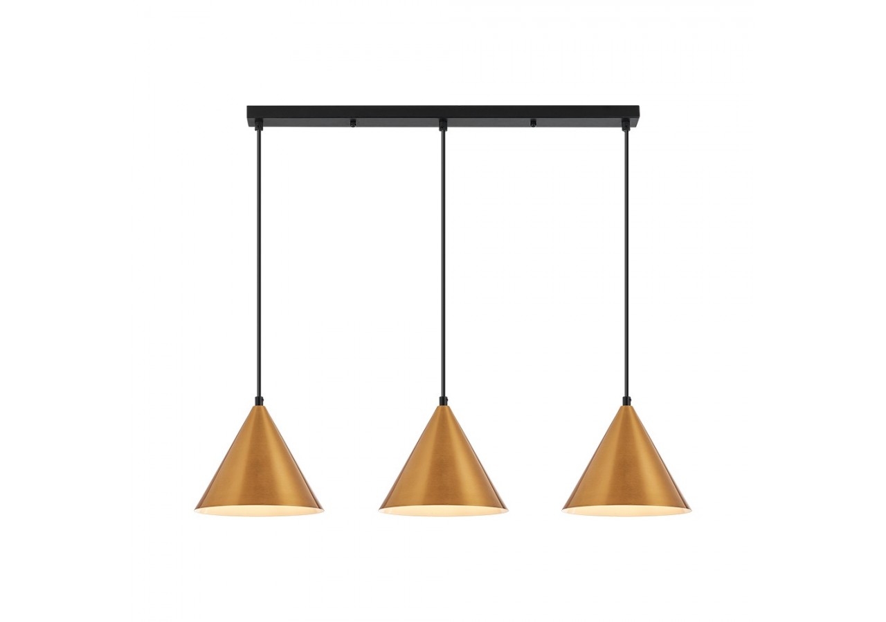 Suspension Metal Or, 3xE27 - BV05-00066 - Braytron