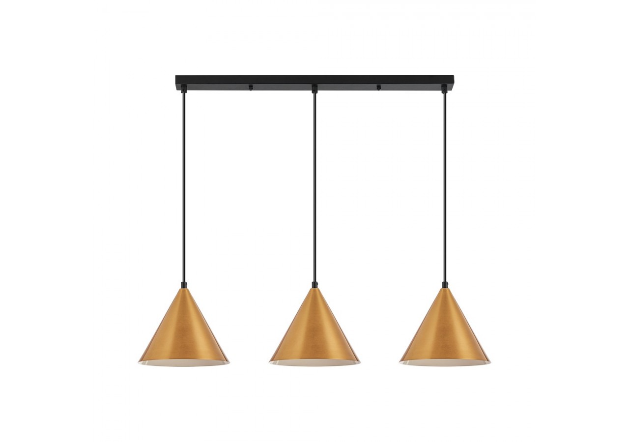 Suspension Metal Or, 3xE27 - BV05-00066 - Braytron