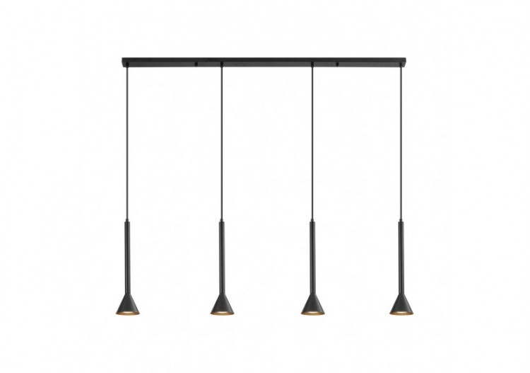 Suspension Metal Noir,...